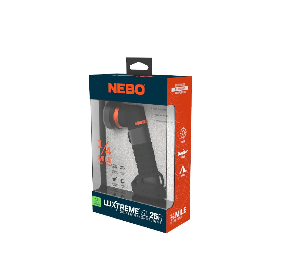 Nebo Luxtreme SLR25R Rechargeable Spotlight - Image 3