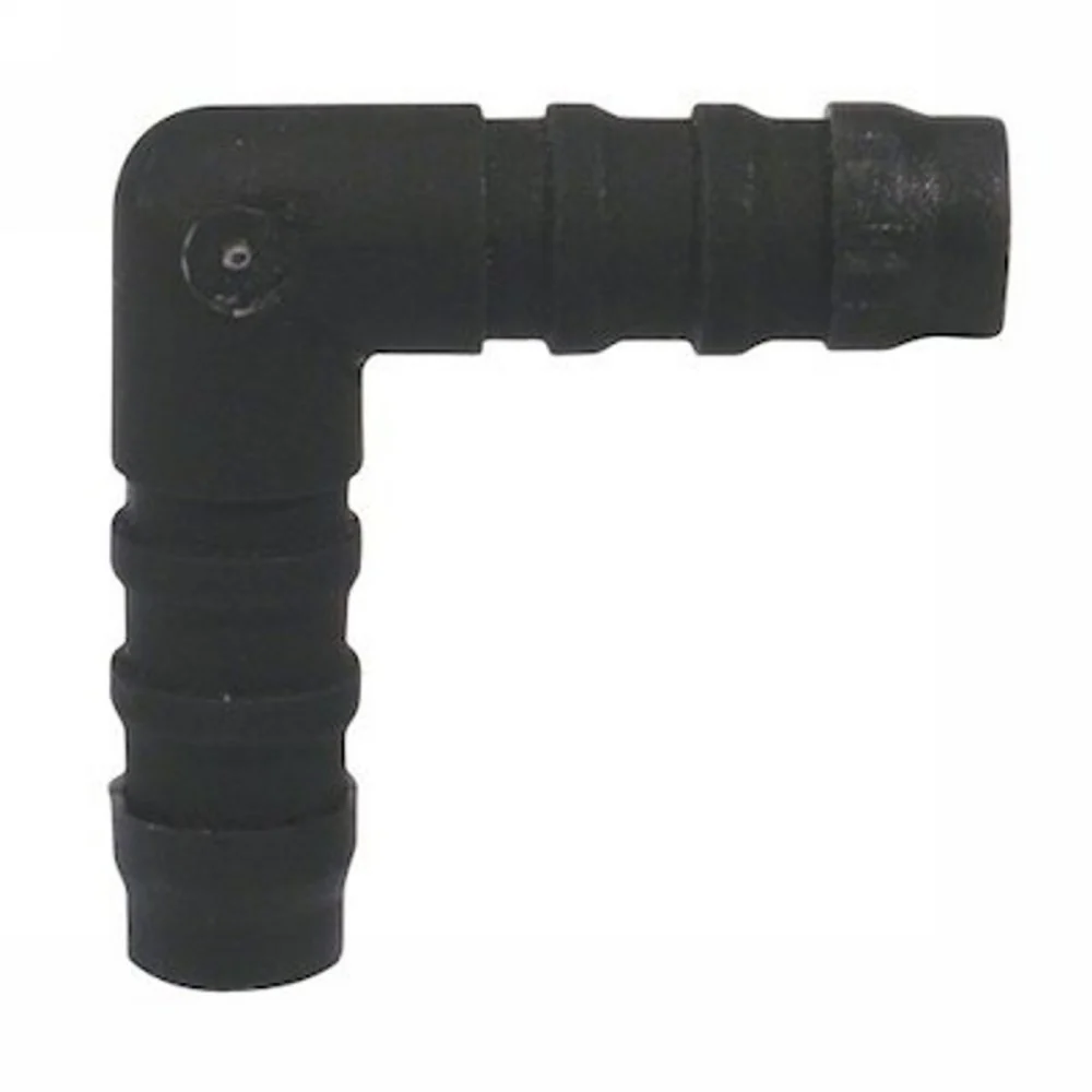Plastic Elbow Hose Connector 90 Degree - 3-8" - Image 2