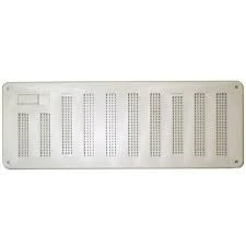 Plastic Hit and Miss Vent With Flyscreen - 243mm x 89mm - Image 2