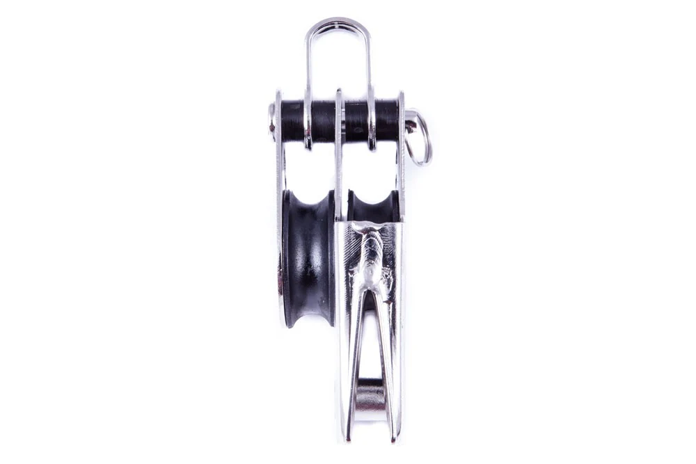 Seasure 25mm Double Block With V Jammer - 00-25