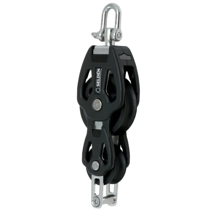 Selden 60mm Plain Bearing Fiddle Block With Becket - 406-001-12
