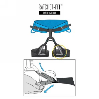 Spinlock Deckware Mast Pro Harness - Chair - DW-MPH - Image 5