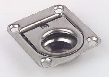 Stainless Steel Sprung Ring Pull 38 x 45mm