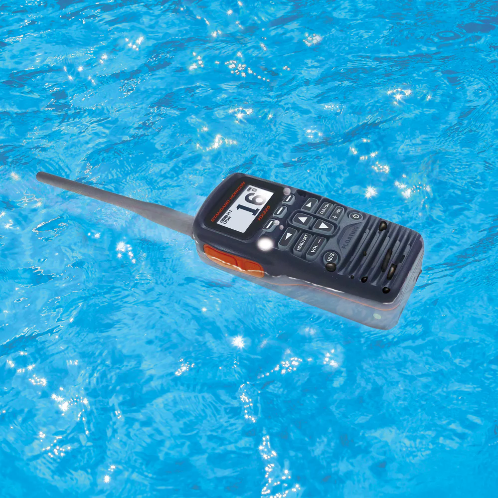 Standard Horizon HX320E, 6W Floating Handheld VHF Radio - Image 3