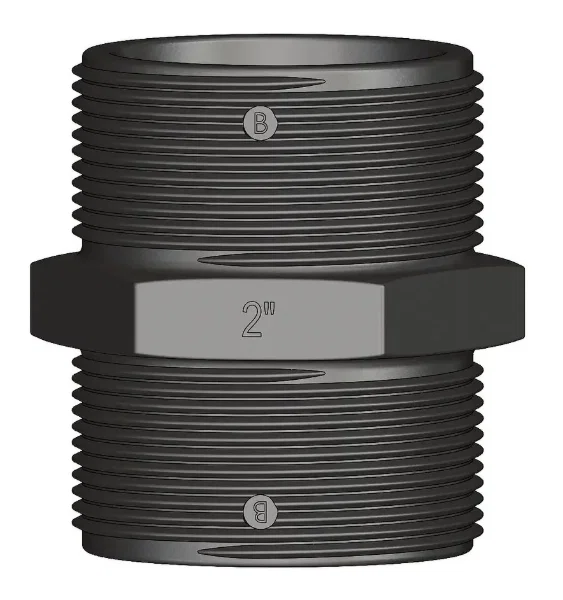 Tru Design Equal Hex Nipple - Image 3