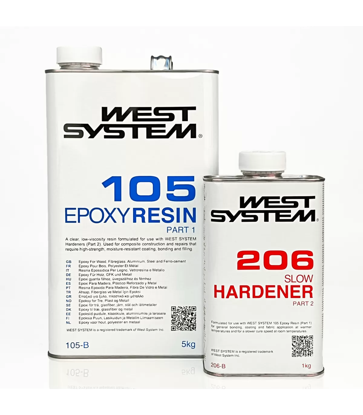 West System Epoxy Resin Kit 105-205/206 6kg - Image 3