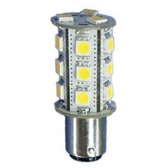 White LED Navigation Bulb Bay 15D 10-30V - Image 2