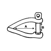 Wichard Self Locking Twisted Shackle - Image 3