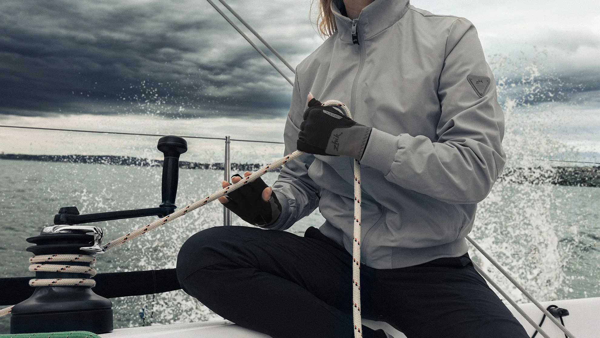 Zhik Full Finger Deck Gloves - Image 2